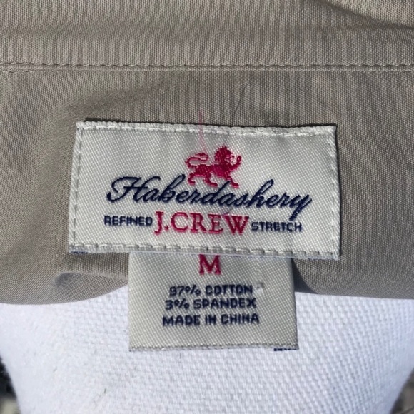 J. Crew Haberdashery Gray Button Down shirt - Picture 5 of 7